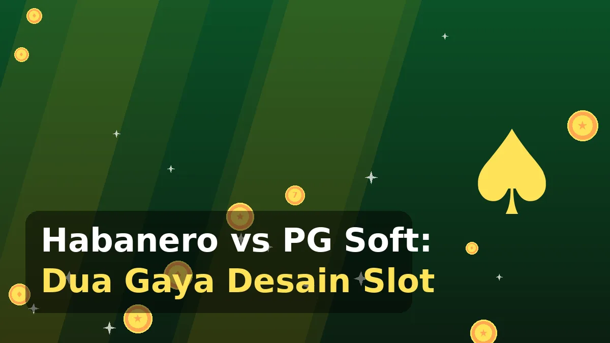 Habanero vs PG Soft: Dua Gaya Desain Slot yang Berbeda untuk Selera Berbeda